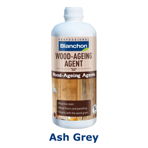 Blanchon Wood-ageing agent 1 ltr (one 1 ltr cans) ASH GREY 04705177 (BL)